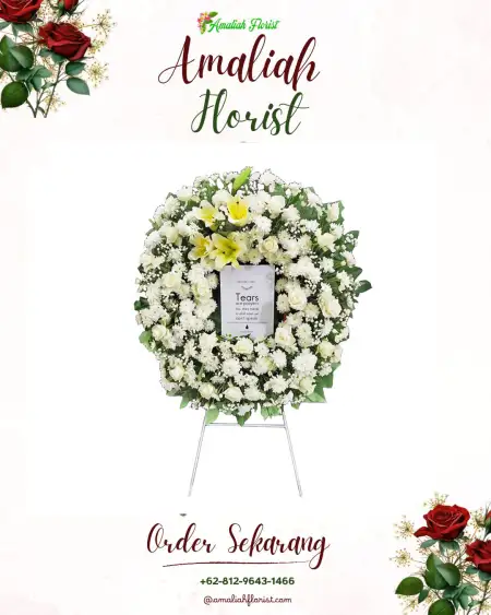 Krans Bunga Duka Krocok